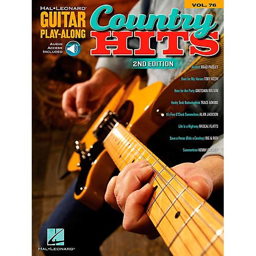 Country Hits - Guitar Play-Along, Volume 76 (Book/CD)