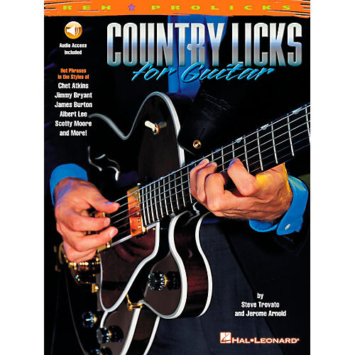 REH Country Licks for Guitar (Book/Online Audio)