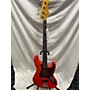 Used Fender Crafted In Japan Jazz Bass Electric Bass Guitar Fiesta Red