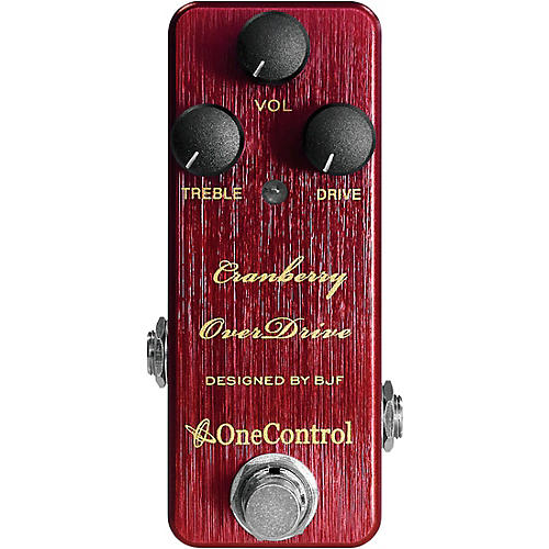 Cranberry Overdrive Effects Pedal