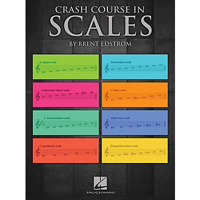 Hal Leonard Crash Course in Scales Educational Piano Library Series Softcover Written by Brent Edstrom