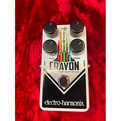 Electro-Harmonix Crayon Full Range Overdrive Effect Pedal