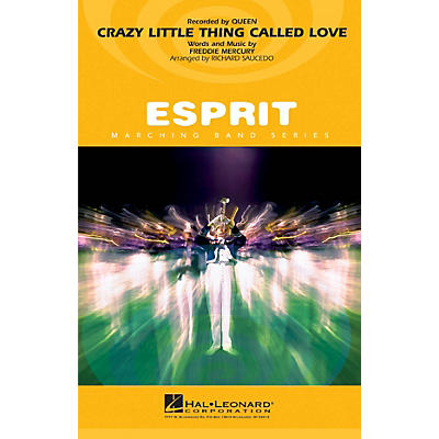 Hal Leonard Crazy Little Thing Called Love Marching Band Level 3 Arranged by Richard Saucedo