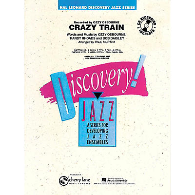 Cherry Lane Crazy Train Jazz Band Level 1-2 Arranged by Paul Murtha