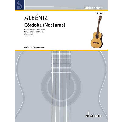 Schott Córdoba (Nocturne) from Chants d'España, Op. 232 Schott Series