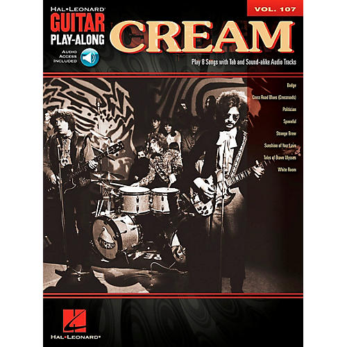 Cream - Guitar Play-Along Volume 107 (Book/Online Audio)