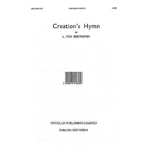 Music Sales Creation's Hymn SATB a cappella Composed by Ludwig van Beethoven