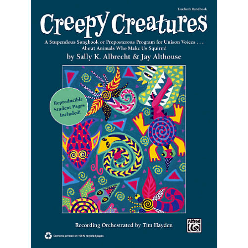 Creepy Creatures Book & CD