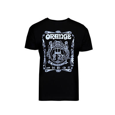 Orange Amplifiers Crest T-Shirt