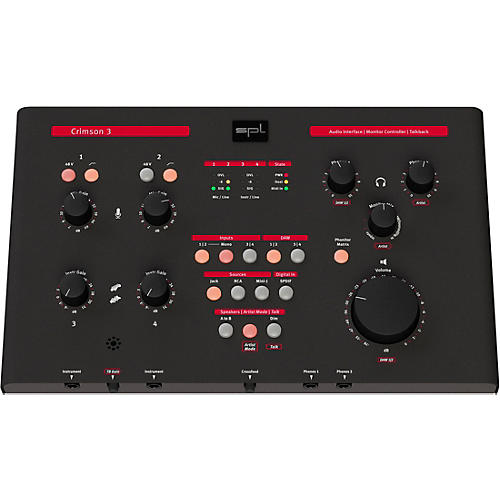 Crimson 3 Audio Interface Black