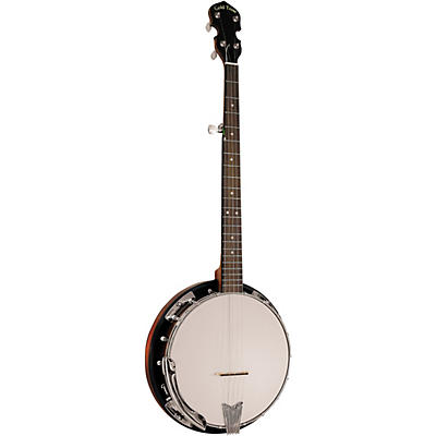 Gold Tone Cripple Creek CC-50RP/L Left-Handed Resonator Banjo With Planetary Tuners and Gig Bag