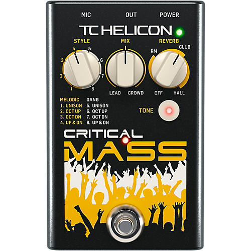 Critical Mass Vocal Effects Pedal