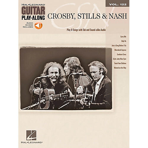 Crosby Stills & Nash - Guitar Play-Along Volume 122 Book/Audio Online