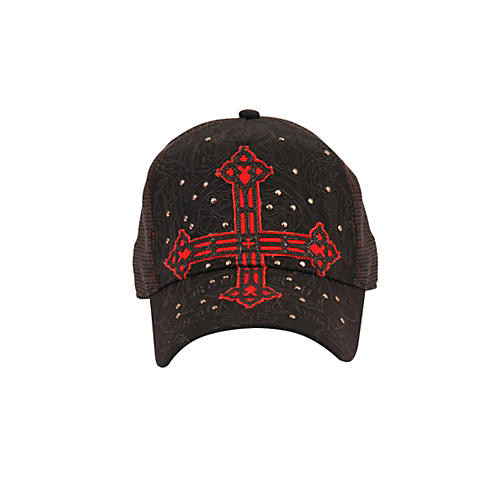 Cross Applique Trucker Hat