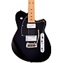 Reverend Crosscut W Roasted Maple Fingerboard Electric Guitar Midnight Black