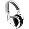 Crossfade M-100 Over-Ear Noise-Isolating Metal Headphone Level 1 White Silver