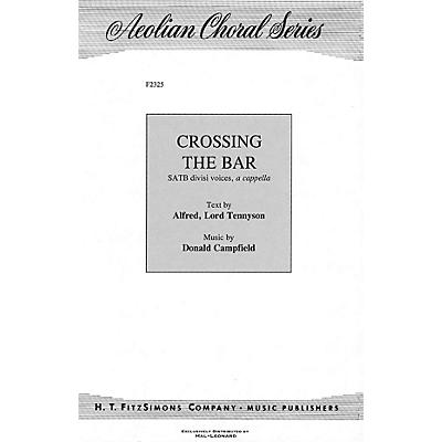 H.T. FitzSimons Company Crossing the Bar SATB composed by Donald Campfield