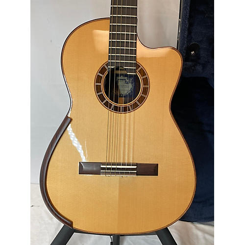 Cervantes Guitars Crossover Special Classical Acoustic Electric Guitar Natural