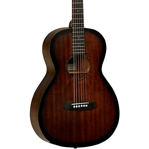 Tanglewood Crossroads Parlor Mahogany Acoustic Guitar Condition 1 - Mint Whiskey Barrel Burst