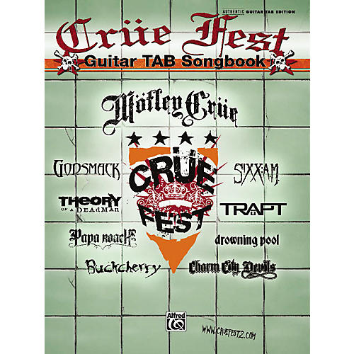 Crue Fest: The Official Tour - Guitar Tab Book