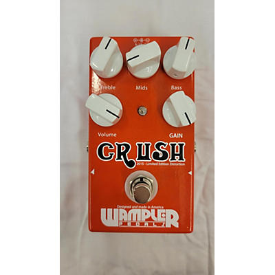 Wampler Crush 2015 LE Effect Pedal