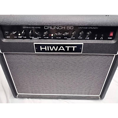 Hiwatt Crush 50 Guitar Combo Amp
