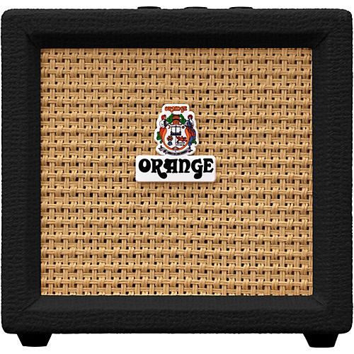 Orange Amplifiers Crush Mini 3W 1x3 Guitar Combo Amp Black