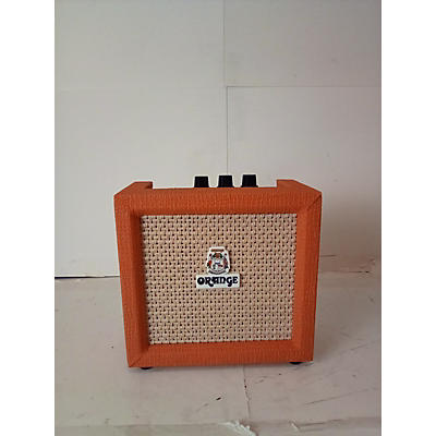 Orange Amplifiers Crush Mini 3W 1x4 Guitar Combo Amp Battery Powered Amp