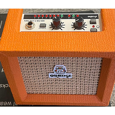 Orange Amplifiers Crush Mini 3w Battery Powered Amp