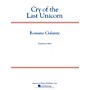 Associated Cry of the Last Unicorn Concert Band Level 4 Composed by Rossano Galante