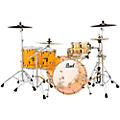 Pearl Crystal Beat 4-Piece Rock Shell Pack Ultra ClearTangerine Glass