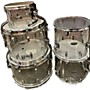 Used Pearl Crystal Beat Drum Kit Clear