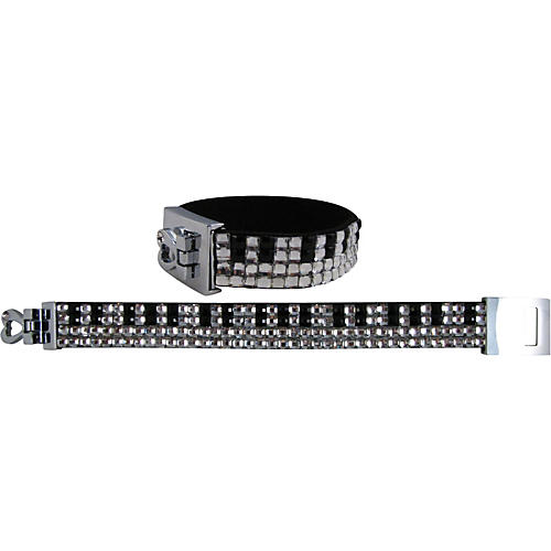 Crystal Keyboard Bracelet (4-Row)