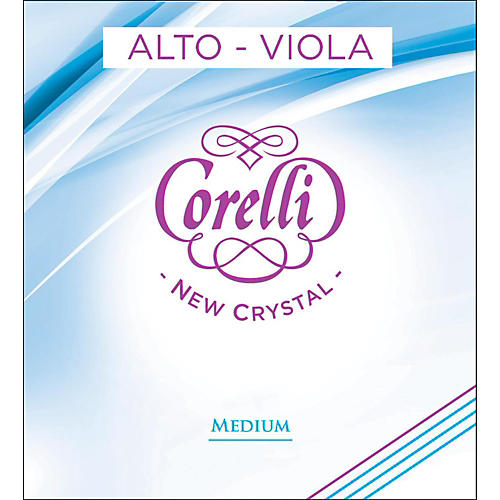 Corelli Crystal Viola D String Full Size Medium Loop End