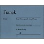 G. Henle Verlag Csar Franck - Three Pieces for the Grand Organ