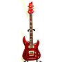 Used Schecter Guitar Research Csh1 Hollow Body Electric Guitar Trans Red