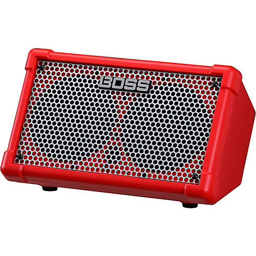 BOSS Cube Street II Battery-Powered Guitar Amplifier Condition 1 - Mint Red