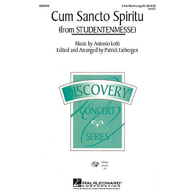 Hal Leonard Cum Sancto Spiritu (from Studentenmesse) VoiceTrax CD Arranged by Patrick Liebergen