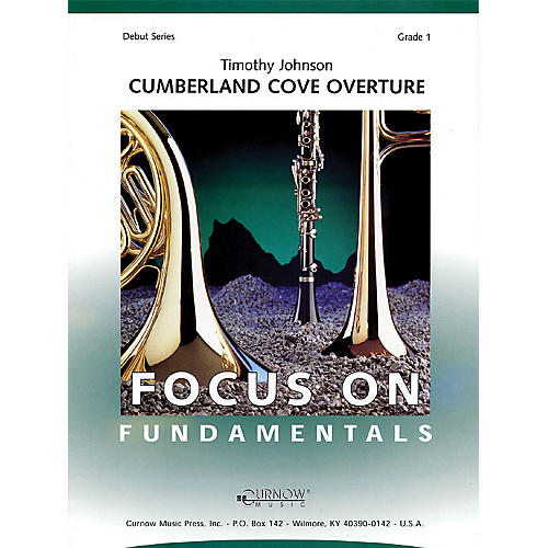 Cumberland Cove Overture (Grade 1 - Score Only) Concert Band Level 1 Composed by Timothy Johnson