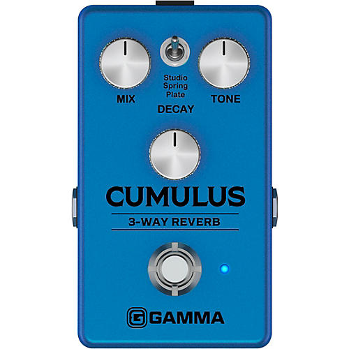 GAMMA Cumulus 3-Way Reverb Effects Pedal