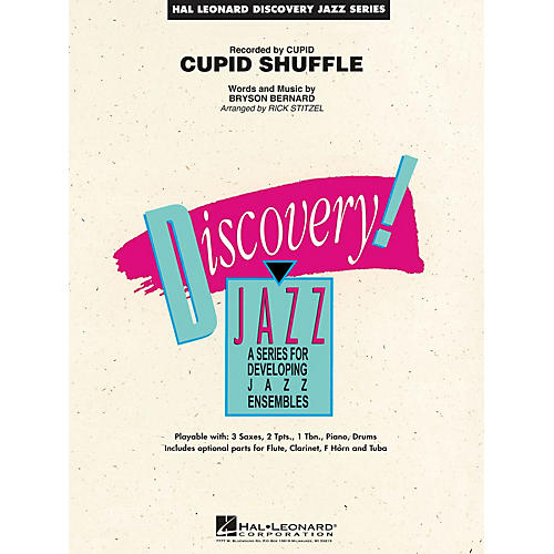 Hal Leonard Cupid Shuffle Jazz Band Level 1.5 by Cupid Arranged by Rick Stitzel