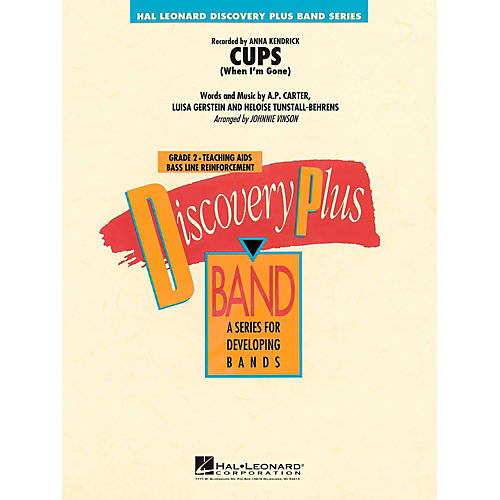 Hal Leonard Cups (When I'm Gone)  - Discovery Plus Concert Band Level 2