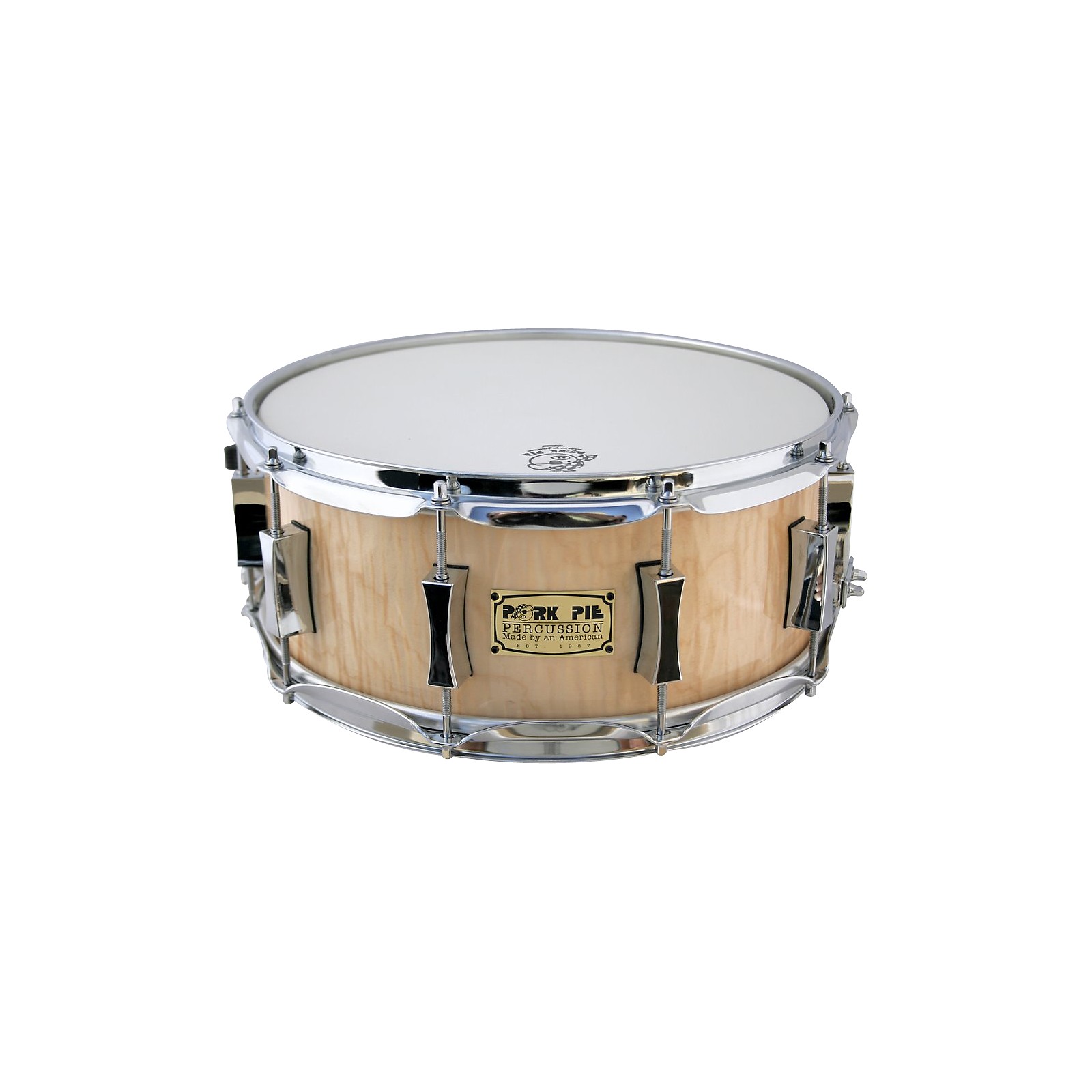 Pork Pie Curly Maple Snare Drum Musician's Friend