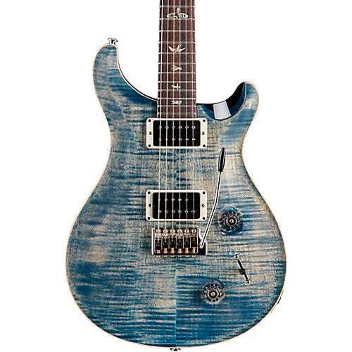 PRS Custom 22 Carved Figured Maple Top with Gen 3 Tremolo Bridge Solid Body Electric Guitar Condition 2 - Blemished Faded Whale Blue 194744266997