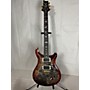 Used PRS Custom 24 10 Top Solid Body Electric Guitar Charcoal cherry