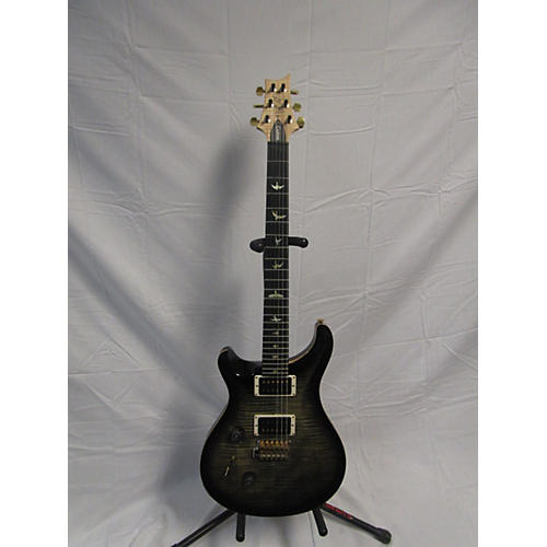PRS Custom 24 10 Top Solid Body Electric Guitar Charcoal Burst