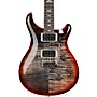 PRS Custom 24 Carved Figured Maple Top With Gen 3 Tremolo Solidbody Electric Guitar Charcoal Cherry Burst