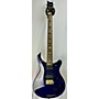 Used PRS Custom 24 Solid Body Electric Guitar flamed purple