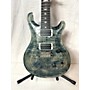 Used PRS Custom 24 Solid Body Electric Guitar Faded Blue Jean