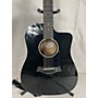 Used Taylor Custom 250ce-BLK DLX 12 String Acoustic Electric Guitar Black